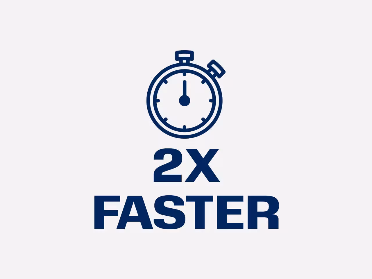 2X faster image 